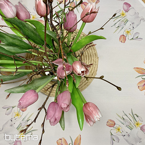 Mantel y bufanda DELICIA DE PRIMAVERA
