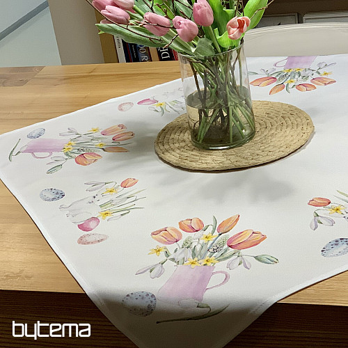 Mantel y bufanda DELICIA DE PRIMAVERA