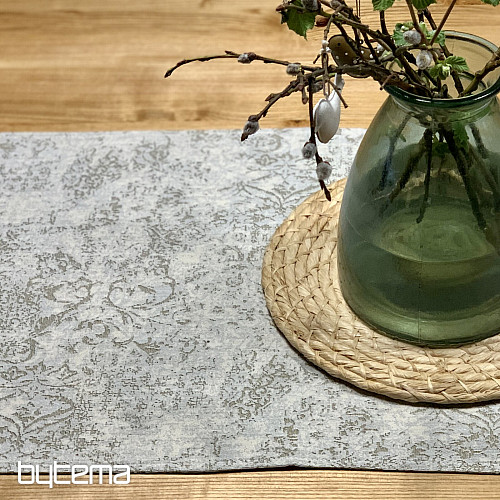 Mantel y pañuelo tapiz MARMOL BEIGE
