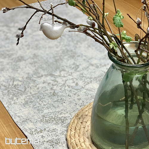 Mantel y pañuelo tapiz MARMOL BEIGE