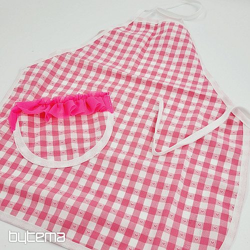 DELANTAL INFANTIL ROSA