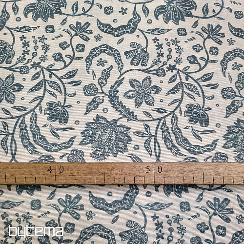 Tejido decorativo AZUL TIRIAN