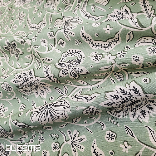 Tejido decorativo MIRAZ VERDE