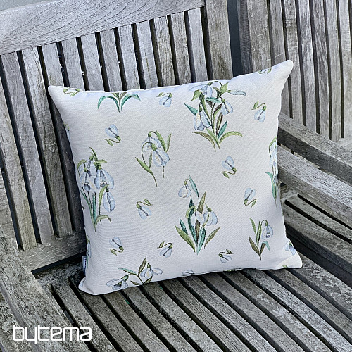 Funda de almohada tapiz CAMPANILLA DE NIEVE