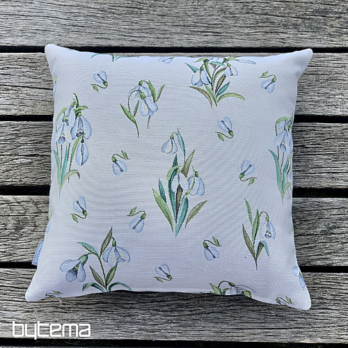 Funda de almohada tapiz CAMPANILLA DE NIEVE
