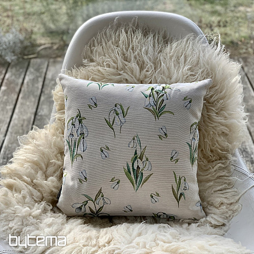 Funda de almohada tapiz CAMPANILLA DE NIEVE