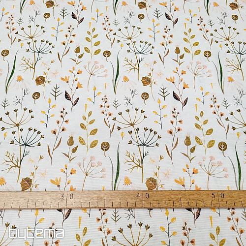 Tejido decorativo LOUKA crema