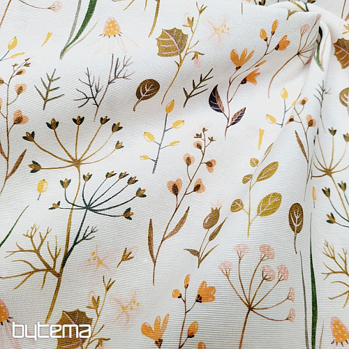 Tejido decorativo LOUKA crema