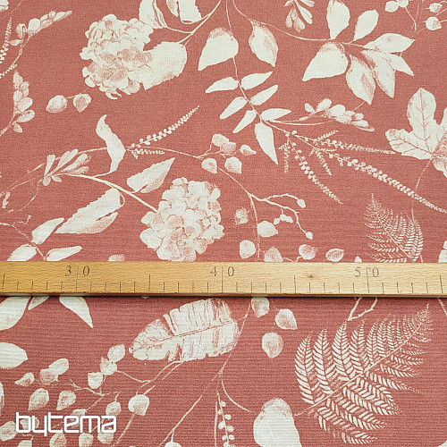Tejido decorativo AMY FLOR sv. rosa