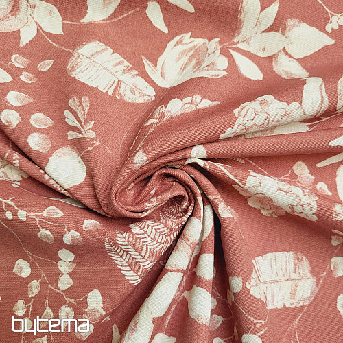 Tejido decorativo AMY FLOR sv. rosa