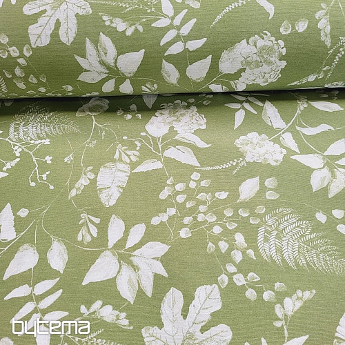 Tela decorativa AMY FLOR verde