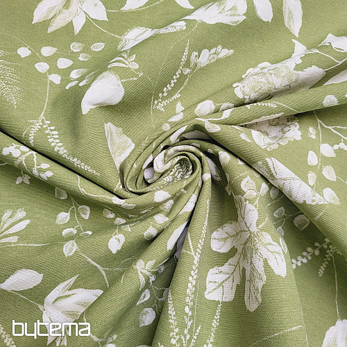Tela decorativa AMY FLOR verde
