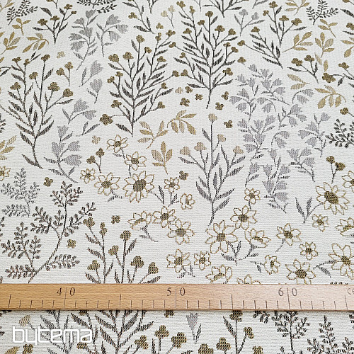 Tela de tapiz GLADIS FLOR beige