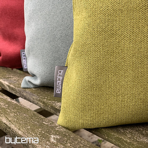 Funda de almohada decorativa ENJOY MUSTARD