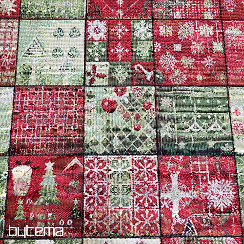 Tela de tapiz MOSAICO NAVIDEÑO