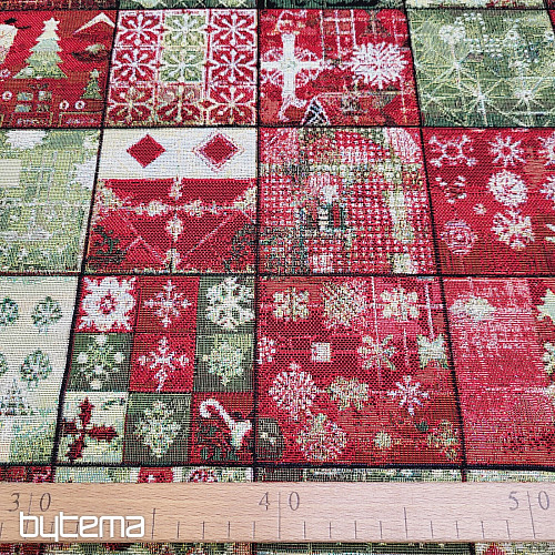 Tela de tapiz MOSAICO NAVIDEÑO