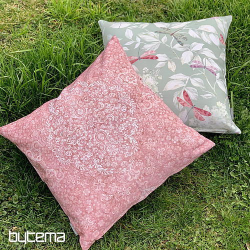 Funda de almohada decorativa ROSETO DRAGONFLY mentol