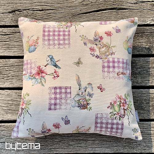 Funda de tapiz de Pascua CONEJITO LILA
