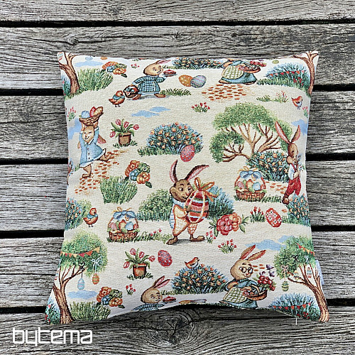 Funda de tapiz de Pascua CONEJITO EN EL PARQUE