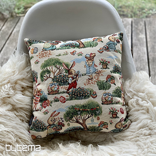 Funda de tapiz de Pascua CONEJITO EN EL PARQUE