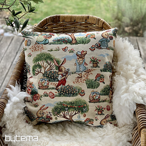Funda de tapiz de Pascua CONEJITO EN EL PARQUE