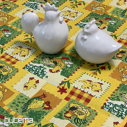 Mantel de Pascua con ambiente I. set