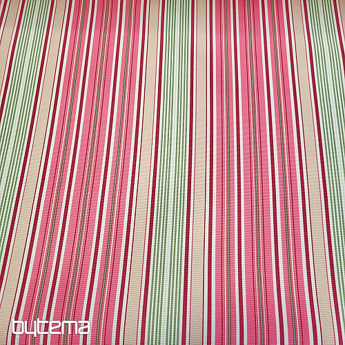 Tela decorativa PUBLIO - rayas rosas