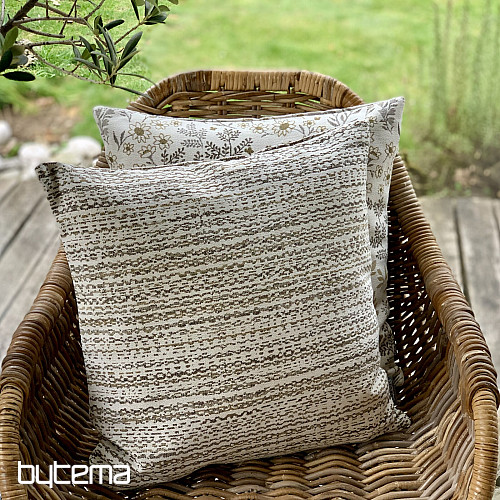 Funda de almohada tapiz GLADIS STRIPE beige