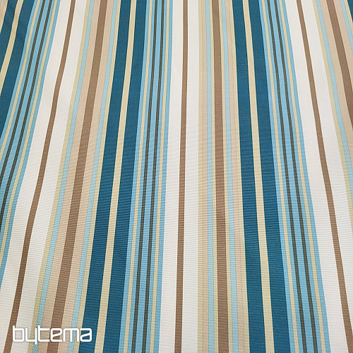 Tela decorativa NEBRASKA - rayas azules
