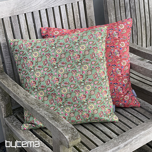 Funda de almohada tapiz VERDE MALVARROSA