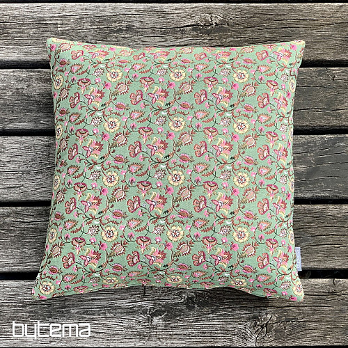 Funda de almohada tapiz VERDE MALVARROSA