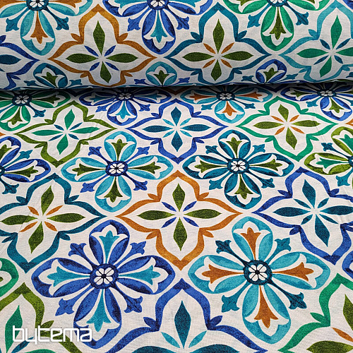 Tela decorativa JONELA TURQUESA