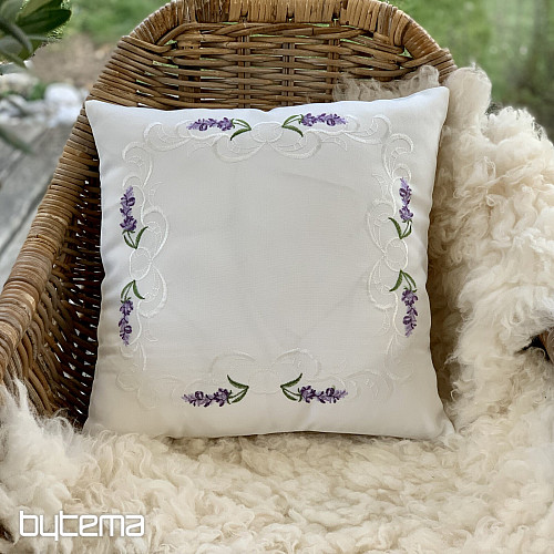 Funda decorativa bordada LAVANDA