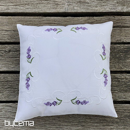 Funda decorativa bordada LAVANDA