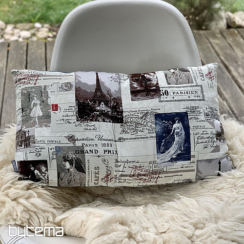 Funda de almohada tapiz POSTAL PARÍS