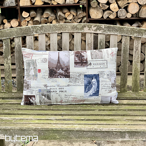 Funda de almohada tapiz POSTAL PARÍS