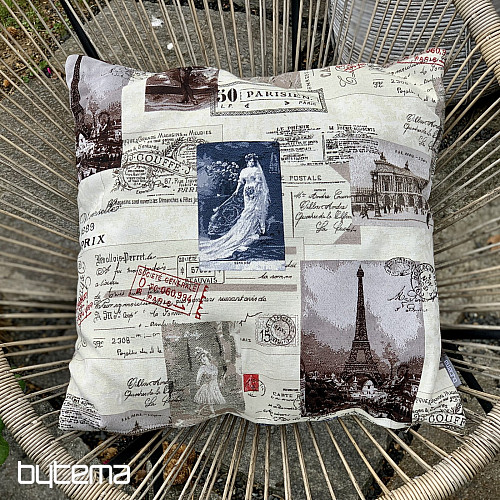 Funda de almohada tapiz POSTAL PARÍS