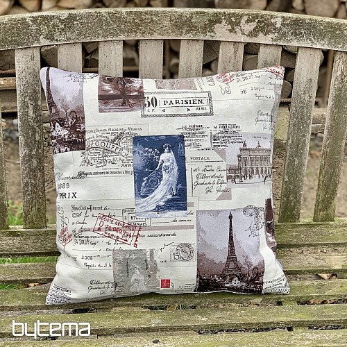 Funda de almohada tapiz POSTAL PARÍS
