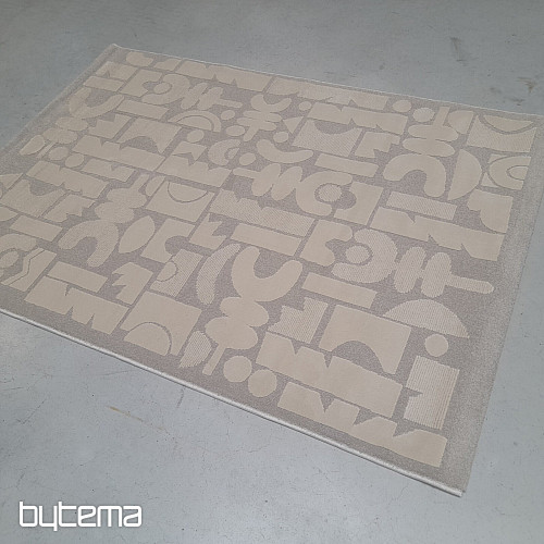 Pieza de alfombra BOHO geometría