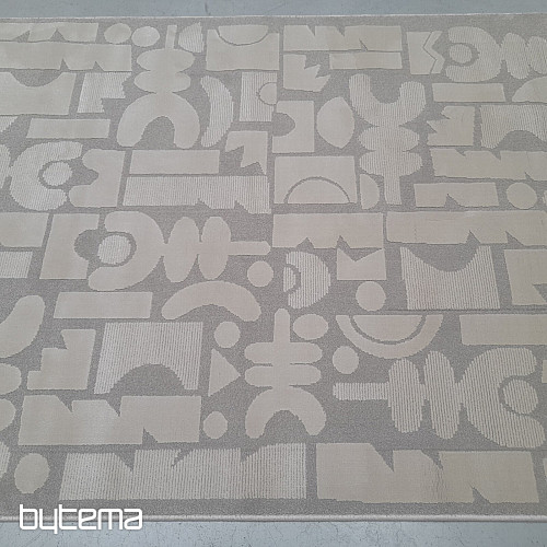 Pieza de alfombra BOHO geometría