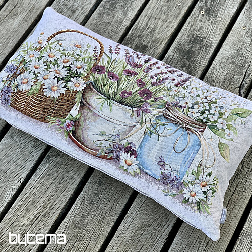 Almohada tapiz BELLEZA EN EL CARRITO
