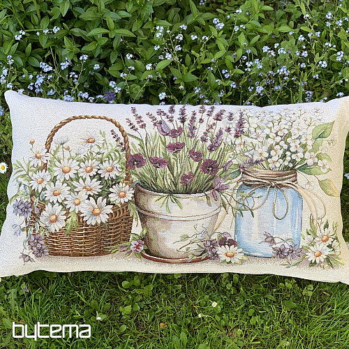 Almohada tapiz BELLEZA EN EL CARRITO