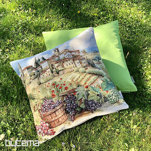 Funda de almohada decorativa LISO verde fresco