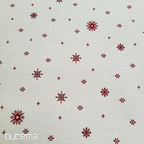 Tela de tapiz SOFT FLAKE ROJO
