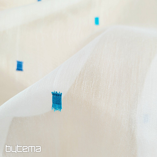 Cortina SINA cuadrado azul