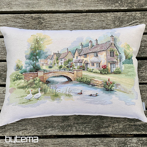 Cojín tapiz PUENTE DE LOS COTSWOLDS