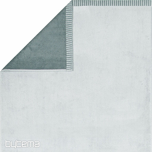 TOALLA DE SAUNA BEN GRIS-BLANCA