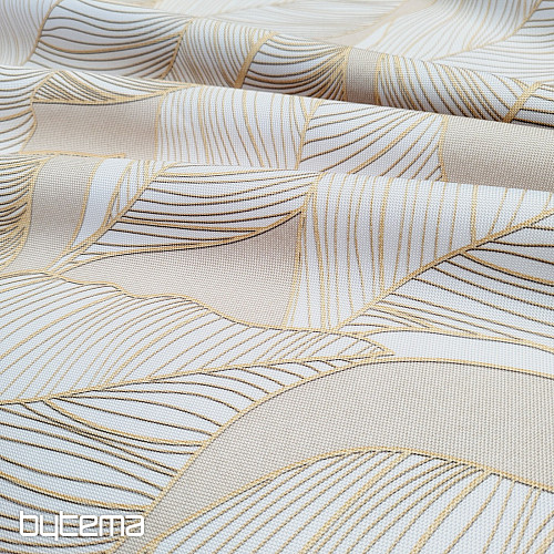 Tela decorativa MAXI LEAVES beige