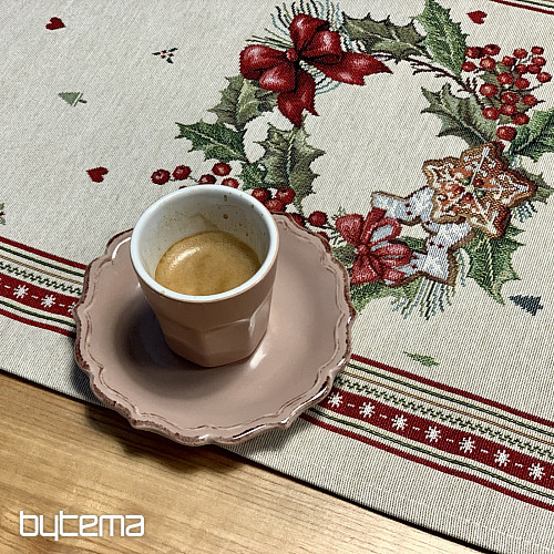 Mantel y bufanda tapiz CARAMELOS DE NAVIDAD