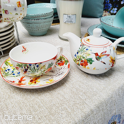 Taza LINNEA con tetera